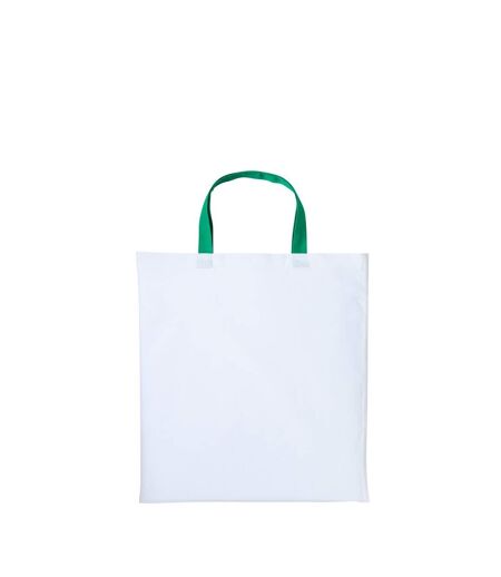 Tote Bag Varsity Taille Unique Blanc Vert Nutshell