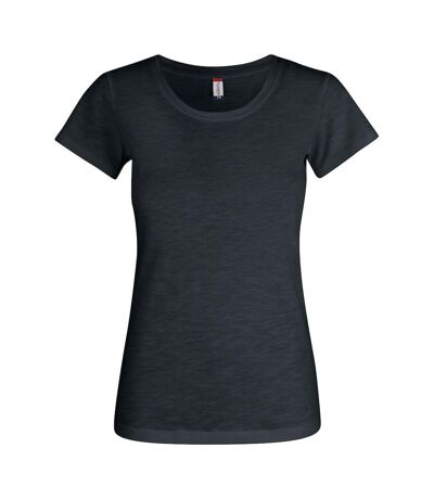 T-shirt Femme Noir Clique