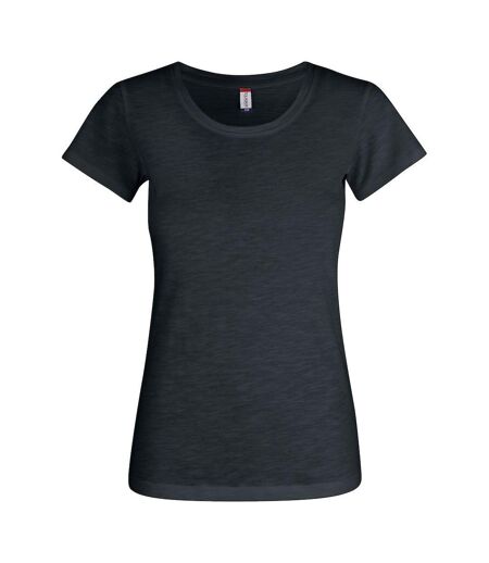 T-shirt Femme Noir Clique