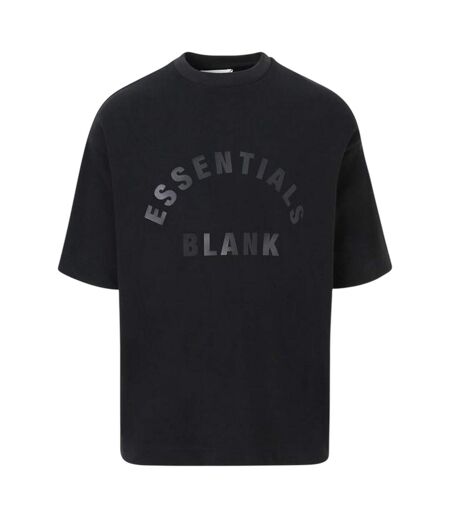 T-shirt Motif/style Arc Homme Noir Blank Essentials