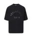 T-shirt Motif/style Arc Homme Noir Blank Essentials-1