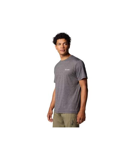 T-shirt Motif/style Imprimé Au Dos Kwick Hike Homme Noir Graphite Columbia