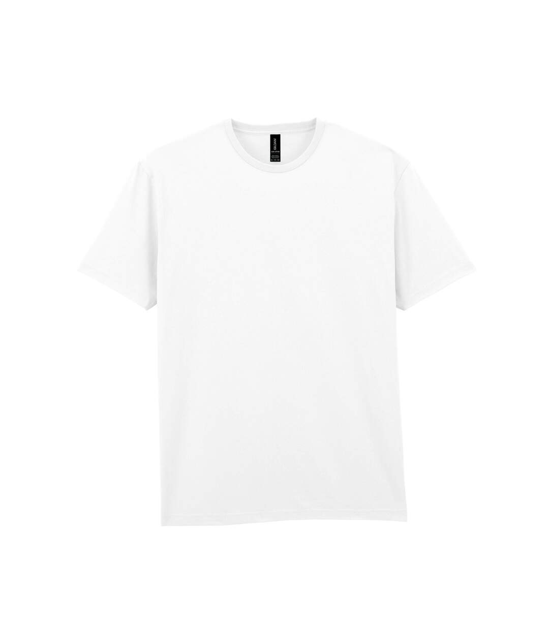 Unisex Adult Cotton Lightweight T-shirt White Gildan-1