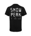 T-shirt Adulte Noir Peak-2