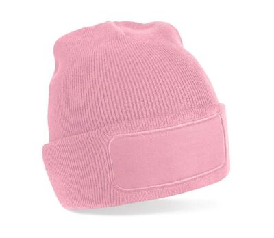 Bonnet avec patch - Adulte - B445 - rose clair