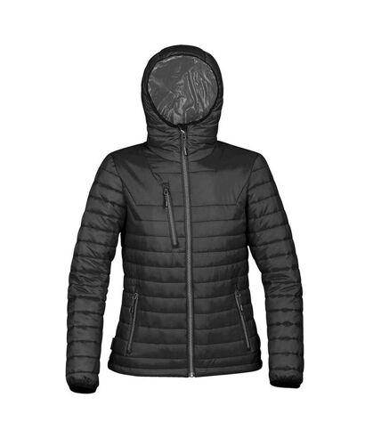 Stormtech Womens/Ladies Gravity Thermal Padded Jacket (Black/Charcoal)