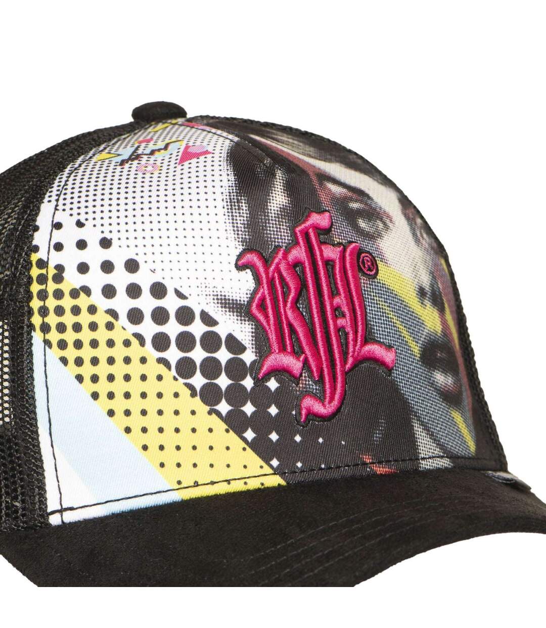 Casquette trucker avec filet bi-matière Mtc Rock'n Free Life-3