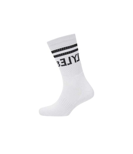 Lot De 3  Paires De Chaussettes Motif/style Logo Homme Blanc Vif Lyle & Scott