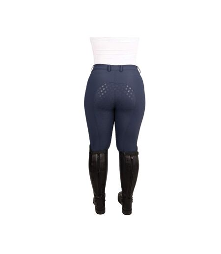 Womens/ladies Elevate Oakham Breeches Midnight Blue Hy