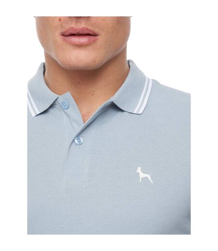 Polo Upwood Homme Bleu Clair Bewley & Ritch