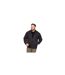 D555 Veste Unie À Col Montant Motif/style Maille Torsadée Eamon Homme Anthracite Chiné Duke-1