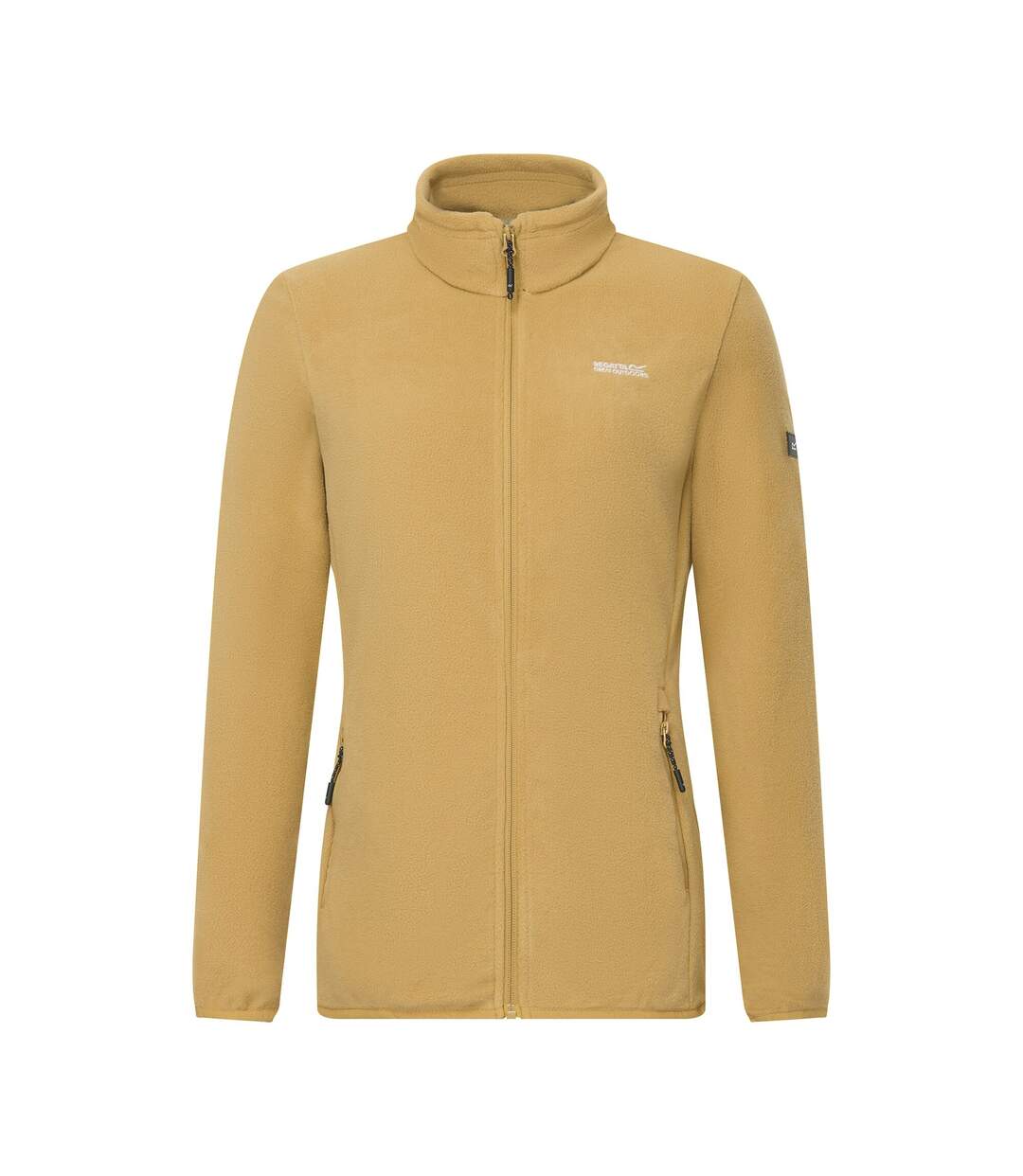 Veste Polaire Unie Col Montant Harrow Femme Beige Regatta-2