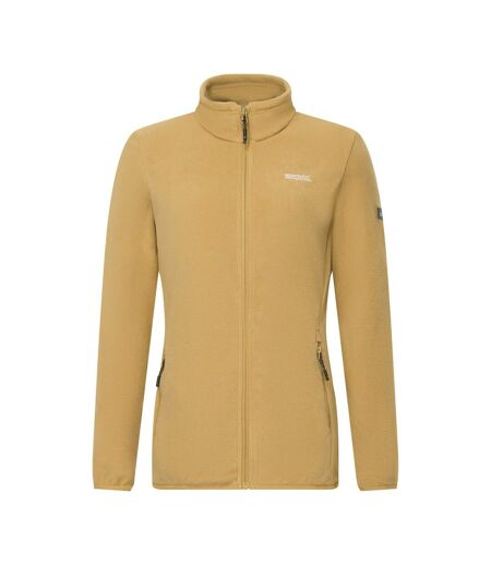 Veste Polaire Unie Col Montant Harrow Femme Beige Regatta