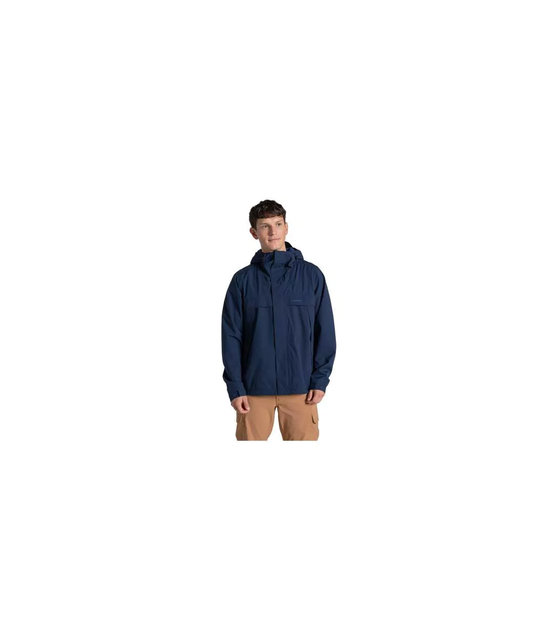 Mens National Trust Keskadale Waterproof Jacket Blue Navy Craghoppers-1