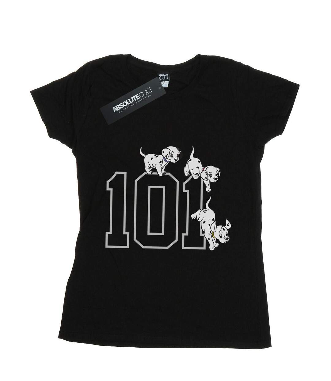Disney - T-shirt DALMATIANS DOGGIES - Femme (Noir) - UTBI14681-1