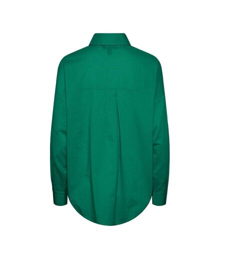 Chemise manches longues vertes femme pieces tanne
