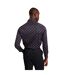 Mens Floral Collared Long-sleeved Shirt Navy Ted Baker-3
