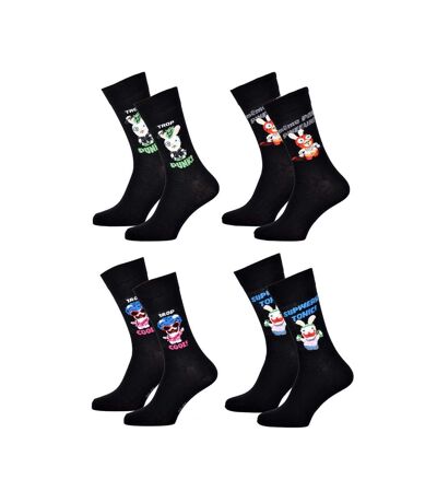 Chaussettes Lapins Crétins - Pack de 4