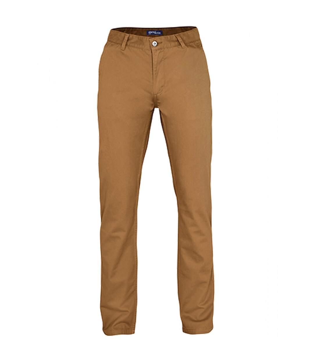 Asquith & Fox Mens Classic Casual Chinos/Trousers (Camel) - UTRW3473