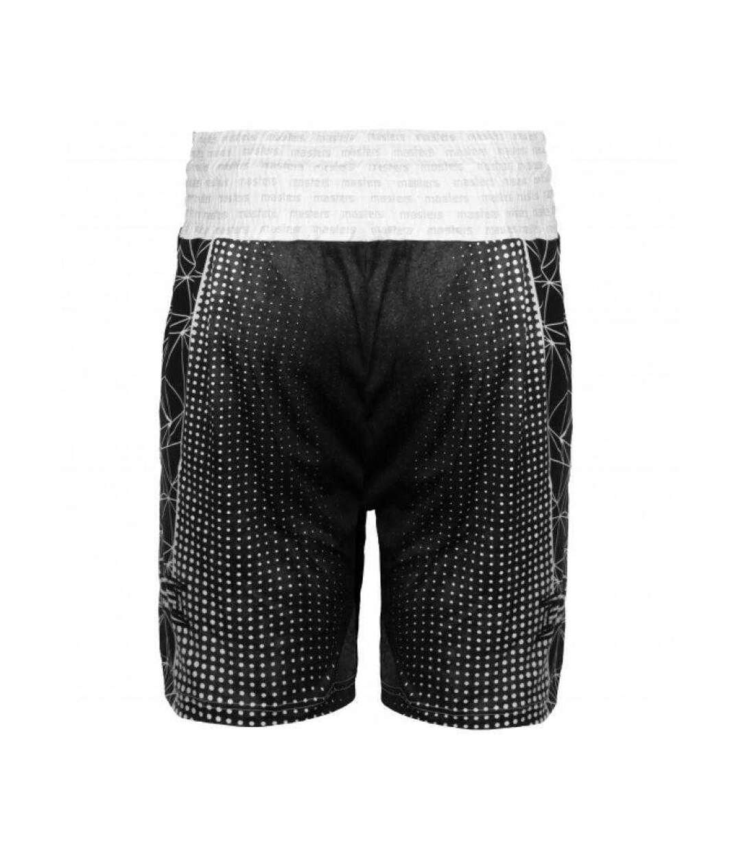 Short De Boxe Motif/style Aigle Iron Pro Mfc Patriotic Homme Blanc Noir Inny-2