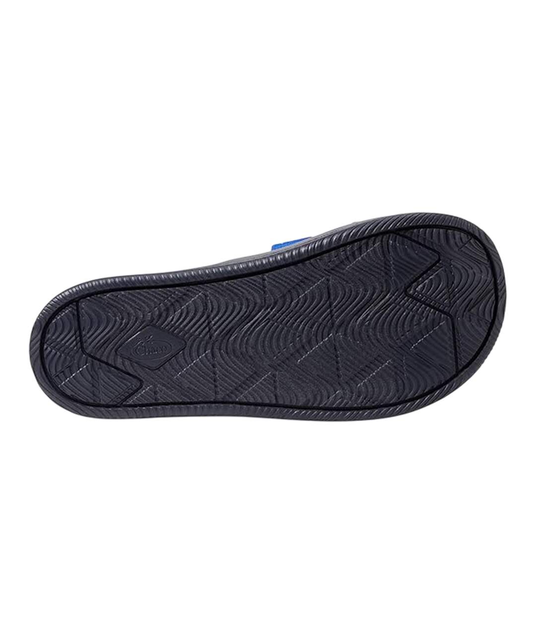 Claquettes Motif/style Ondulé Adulte Bleu Chaco-4