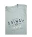 Mens jacob st ives t-shirt green Animal-3