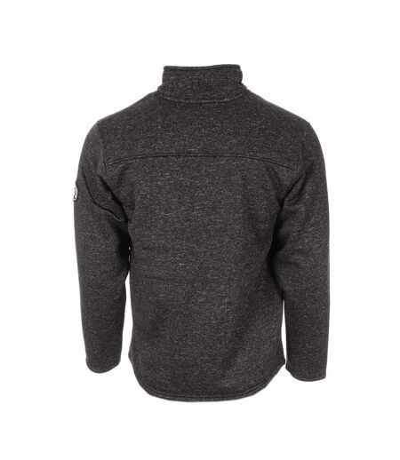 Veste polaire noir/gris homme paname brothers sherpa