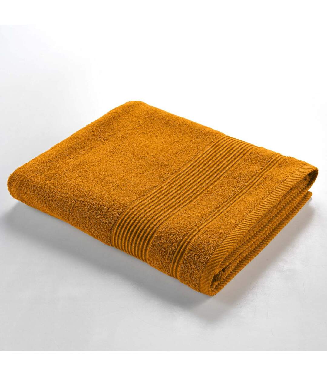 Drap de Bain Tendresse 90x150cm Jaune Curry-2
