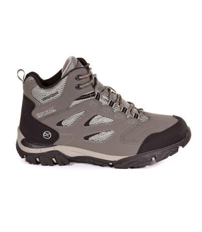 Regatta - Chaussures montantes de randonnée HOLCOMBE - Femme (Gris/rose foncé) - UTRG3705