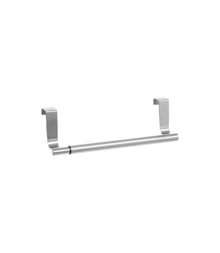 Patère de Placard Inox Extensible 41cm Argent