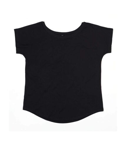 Mantis - T-shirt ample à manches courtes en coton - Femme (Noir) - UTBC2694