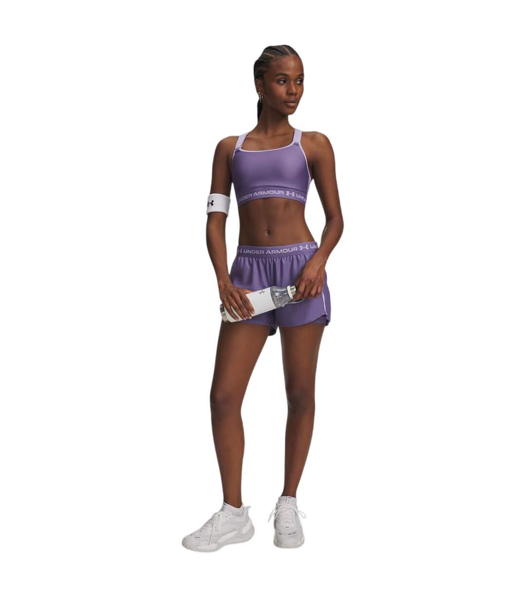 Short Femme Violet Under Armour-1