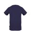 Mens Logo T-shirt Navy Aquascutum-2