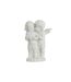 Statuette Déco Ange Calin 23cm Blanc