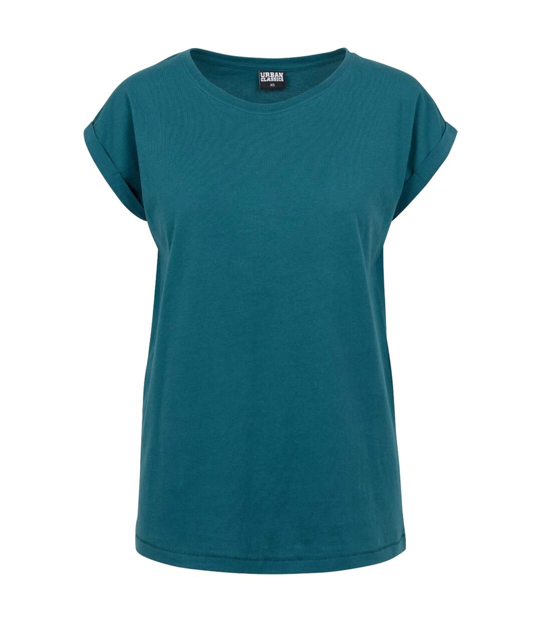 T-shirt Femme Bleu Sarcelle Urban Classics-1