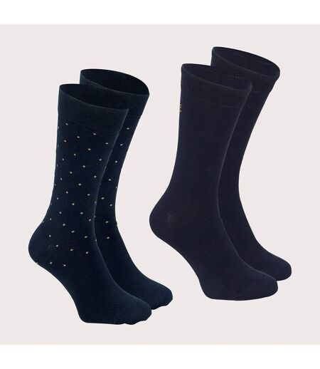 Lot de 2 paires de chaussettes mi-hautes homme Fantaisie Eminence