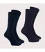 Lot de 2 paires de chaussettes mi-hautes homme Fantaisie Eminence-3