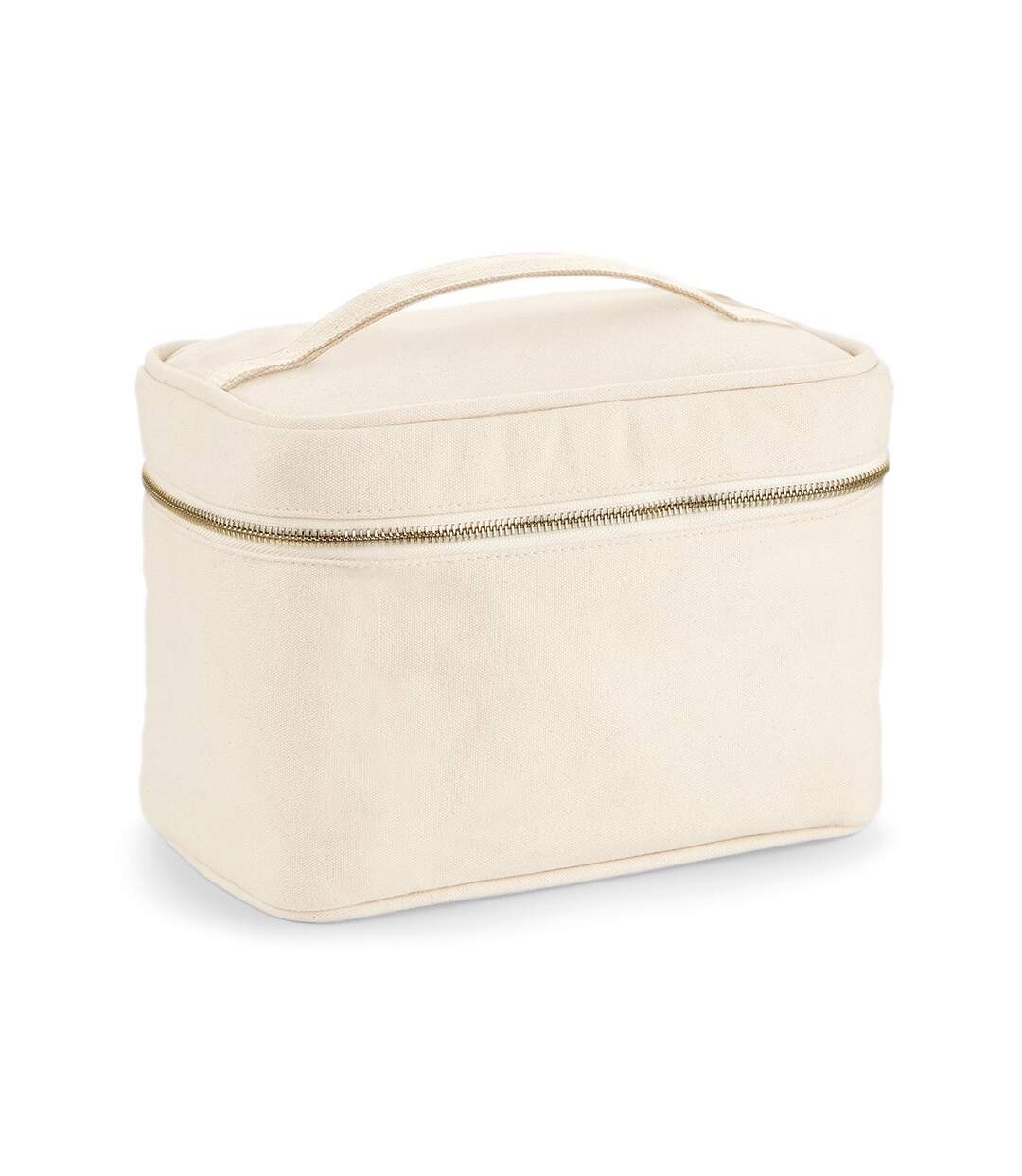 Canvas vanity case one size natural Westford Mill-1