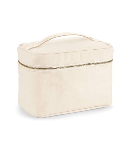 Westford Mill Canvas Vanity Case (Pack of 2) (Natural) (One Size)