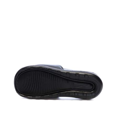 Claquettes noires femme nike victori