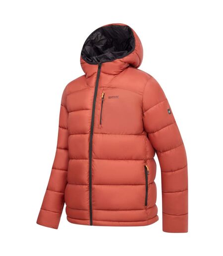 Doudoune Matelassée Munaro Homme Orange Rouge Regatta