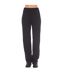 Womens/ladies Plisse Wide Leg Trousers Black Vero Moda-1