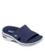 Womens/ladies Go Walk Arch Fit 2.0 Sandals Navy Skechers-1