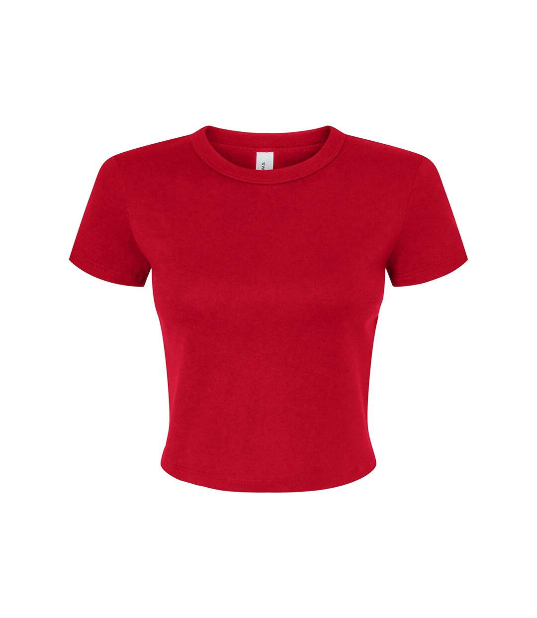 T-shirt court femme rouge Bella + Canvas