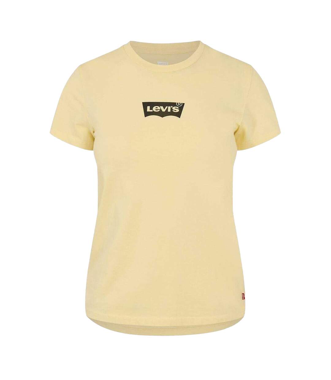 T-shirt Motif/style Imprimé Graphique Femme Jaune Beurre Levis-2