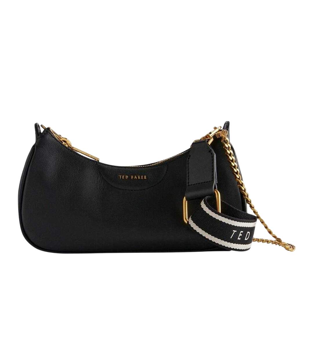 Sac À Bandoulière Motif/style Toile Essiy Taille Unique Noir Ted Baker-2