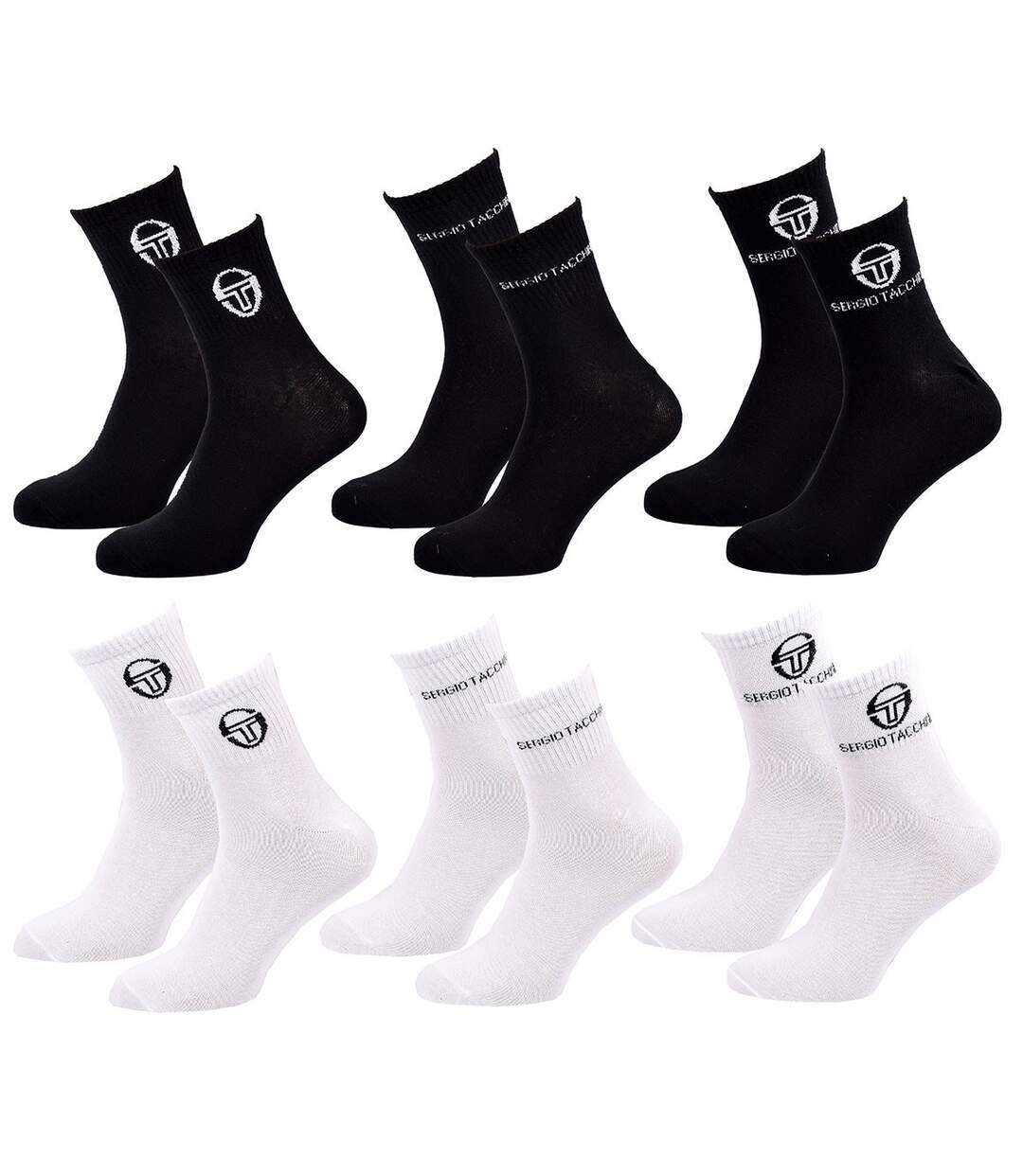 Chaussettes Homme QUARTER SERGIO TACCHINI Pack de 12 Paires 1341