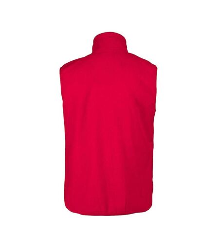 Haut Polaire Sans Manches Sideflip Homme Rouge Printer RED
