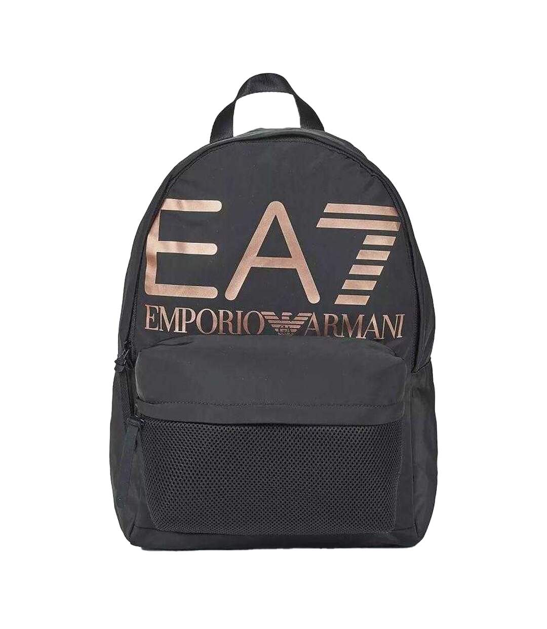 Sac À Dos Motif/style Logo Taille Unique Noir Marron Emporio Armani EA7-3