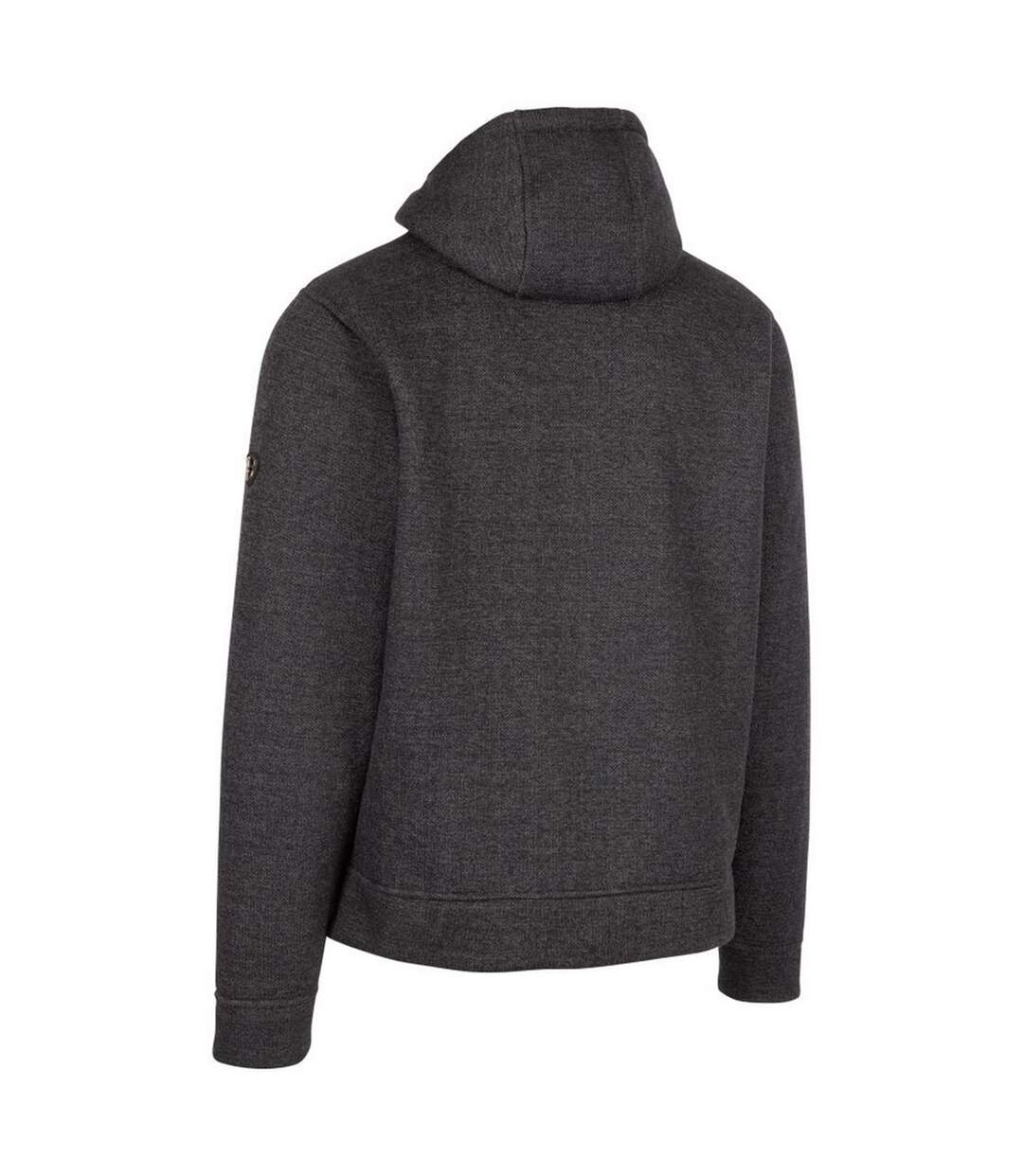 Mens Truther Marl Jacket Black Trespass-3